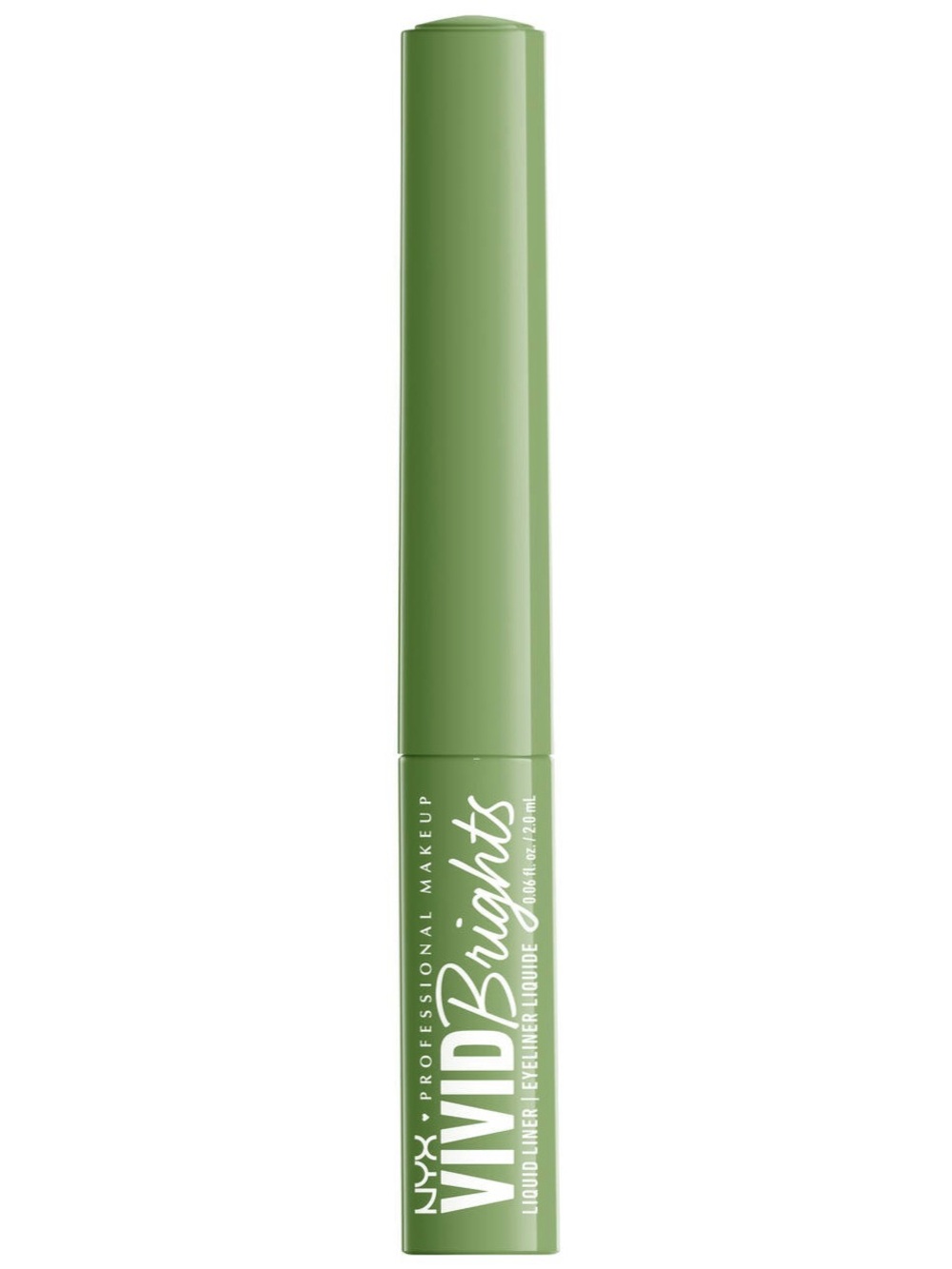 3/$12 NYX 02 Ghosted Green Vivid Brights Matte Liquid Eyeliner